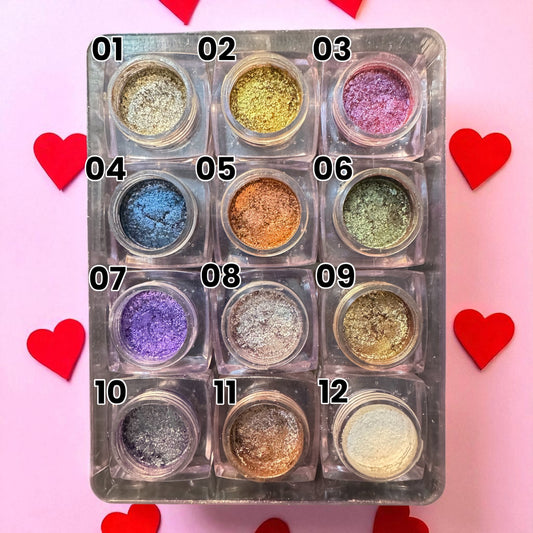 Enhanced beauty 3d creamy eyeshadow color shifting shades