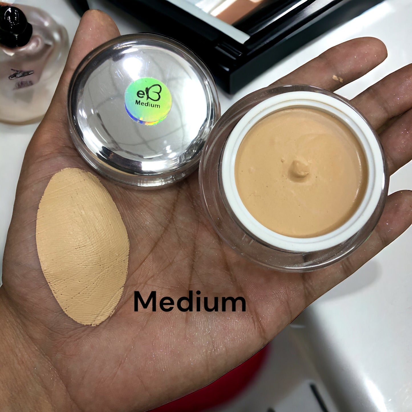 Enhanced beauty Mousse base