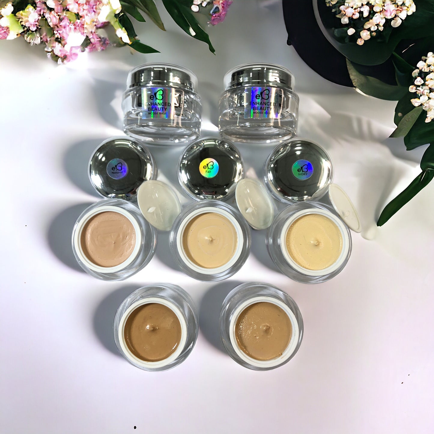 Enhanced beauty Mousse base