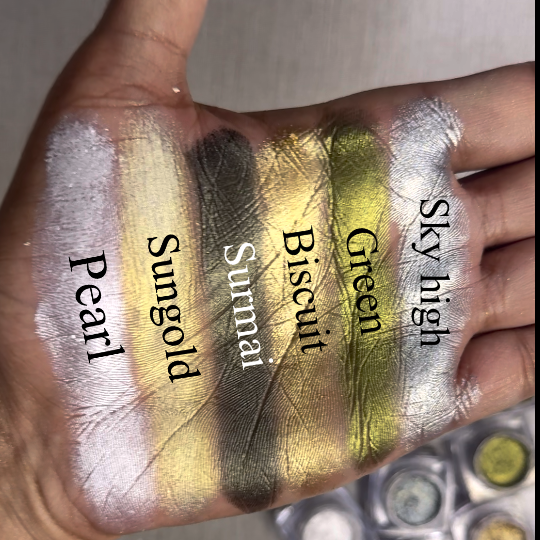 Interferance eyeshadow+ pressd Highlighter