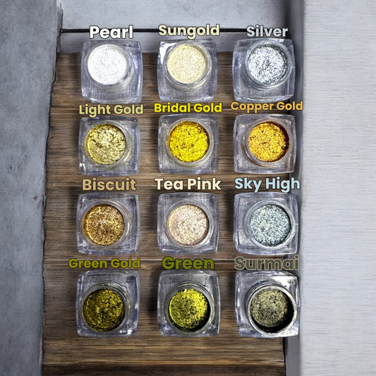 Interferance eyeshadow+ pressd Highlighter