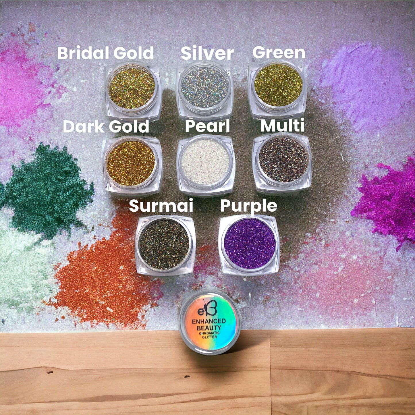 Enhanced beauty Chromatic Glitter