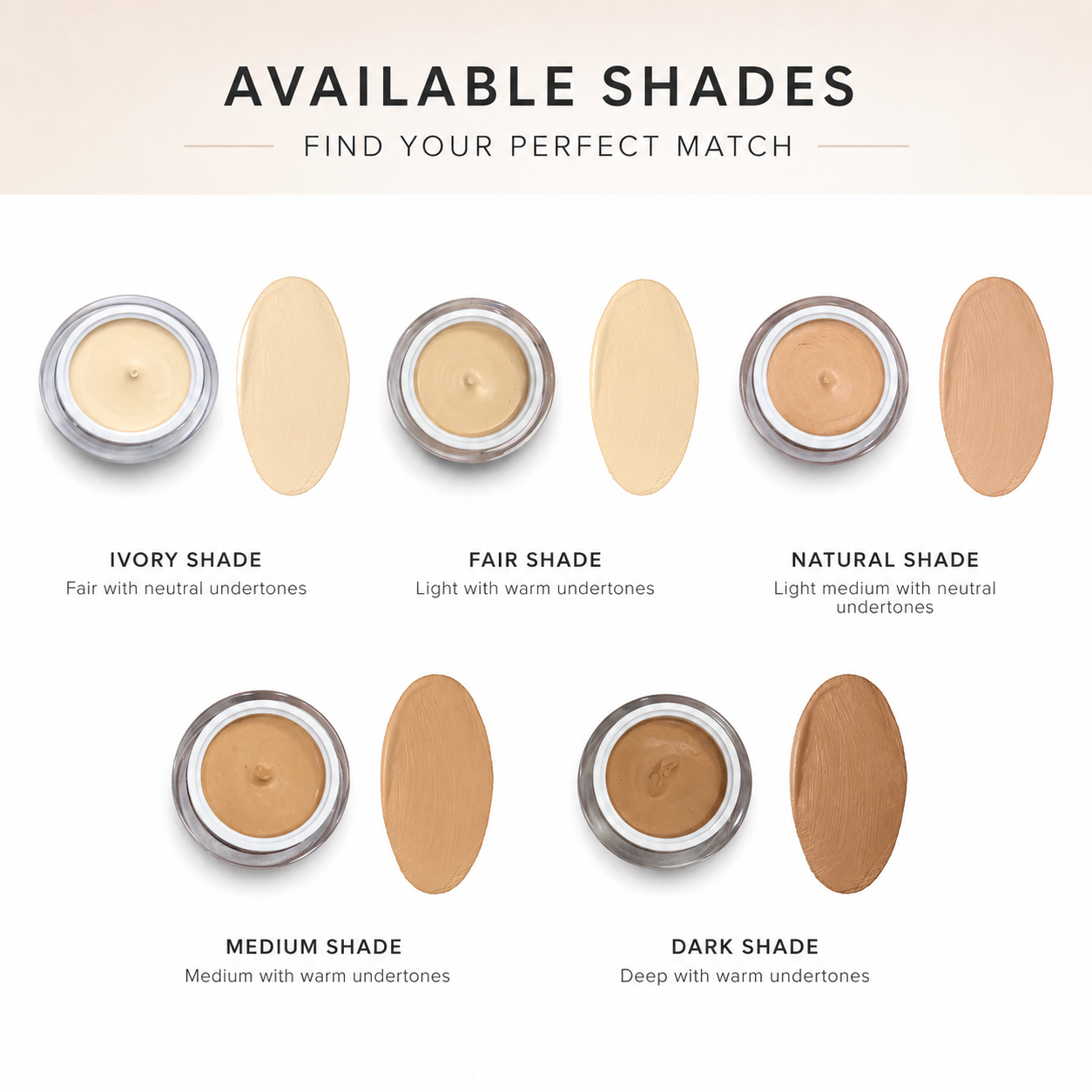 Enhanced beauty Mousse base