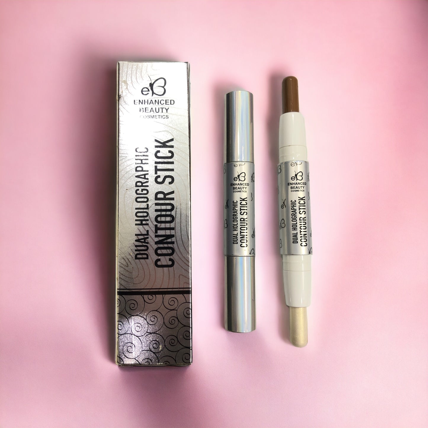 Enhanced beauty dual contour stick