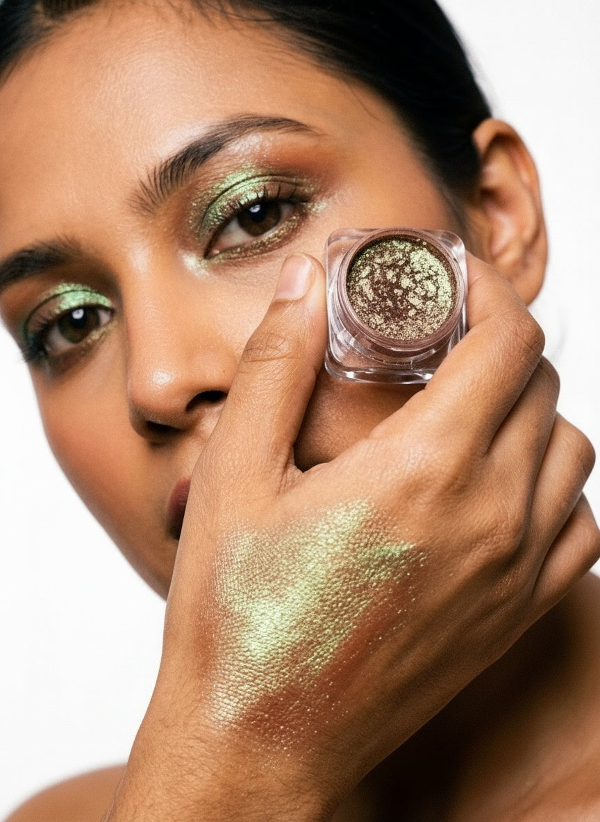 Enhanced beauty 3d creamy eyeshadow color shifting shades