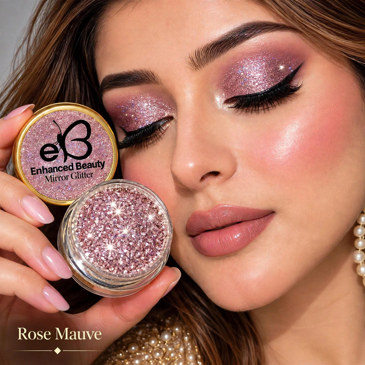 Enhanced Beauty Mirror Glitter