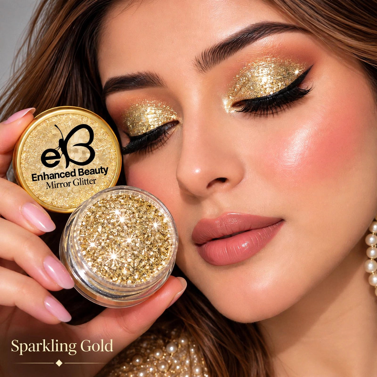 Enhanced Beauty Mirror Glitter