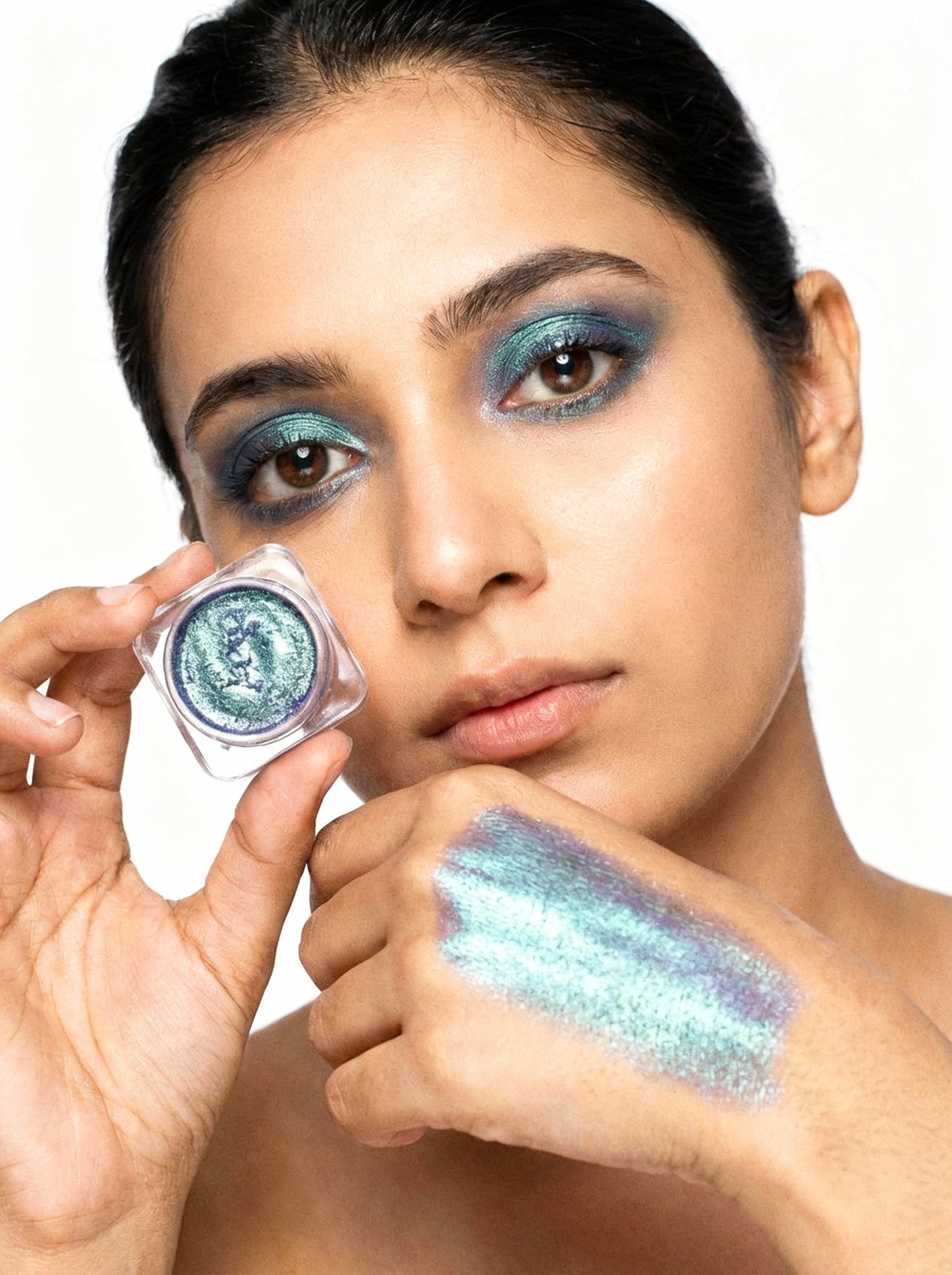 Enhanced beauty 3d creamy eyeshadow color shifting shades