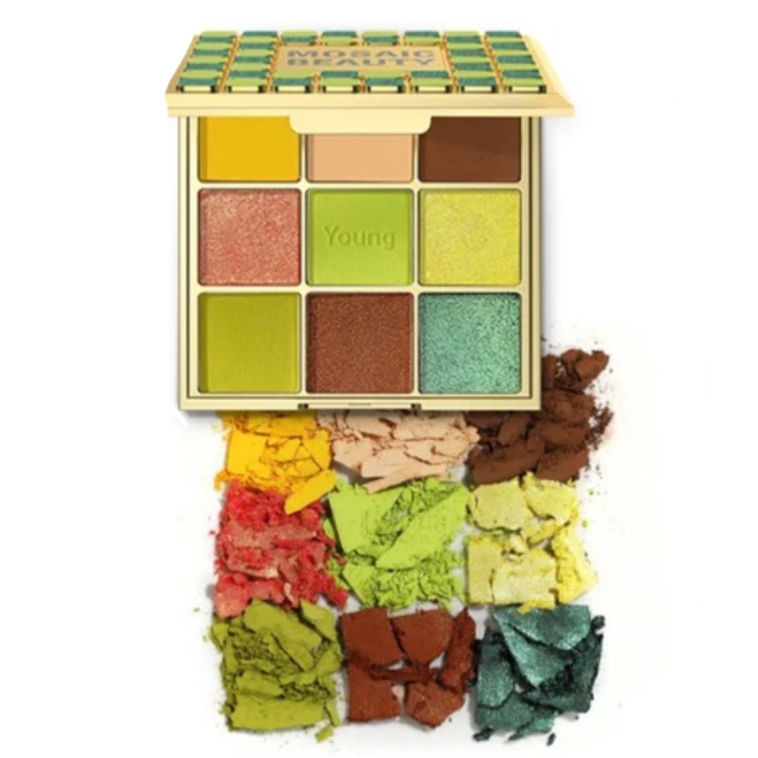 Enhanced mosaic beauty pallet