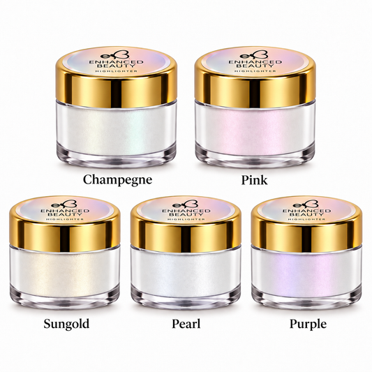 Enhnaced beauty powder highlighter