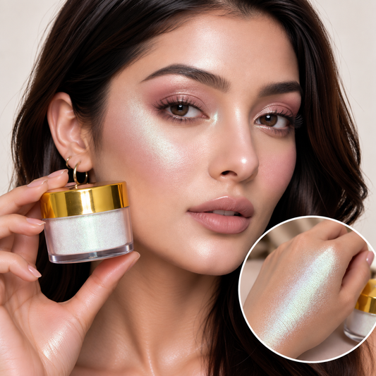Enhnaced beauty powder highlighter