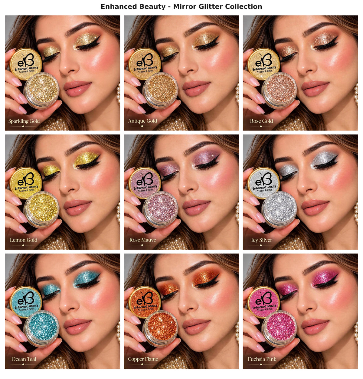 Enhanced Beauty Mirror Glitter